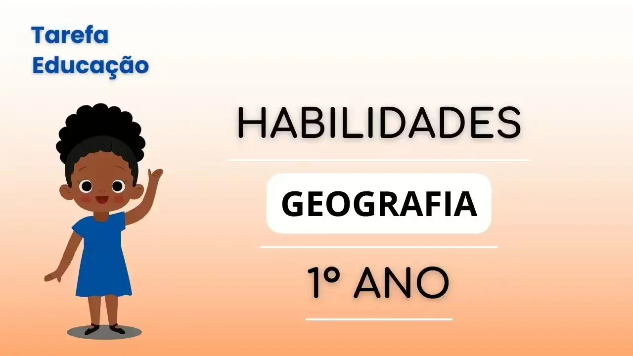 Capa da atividade: Geografia - 1° ano