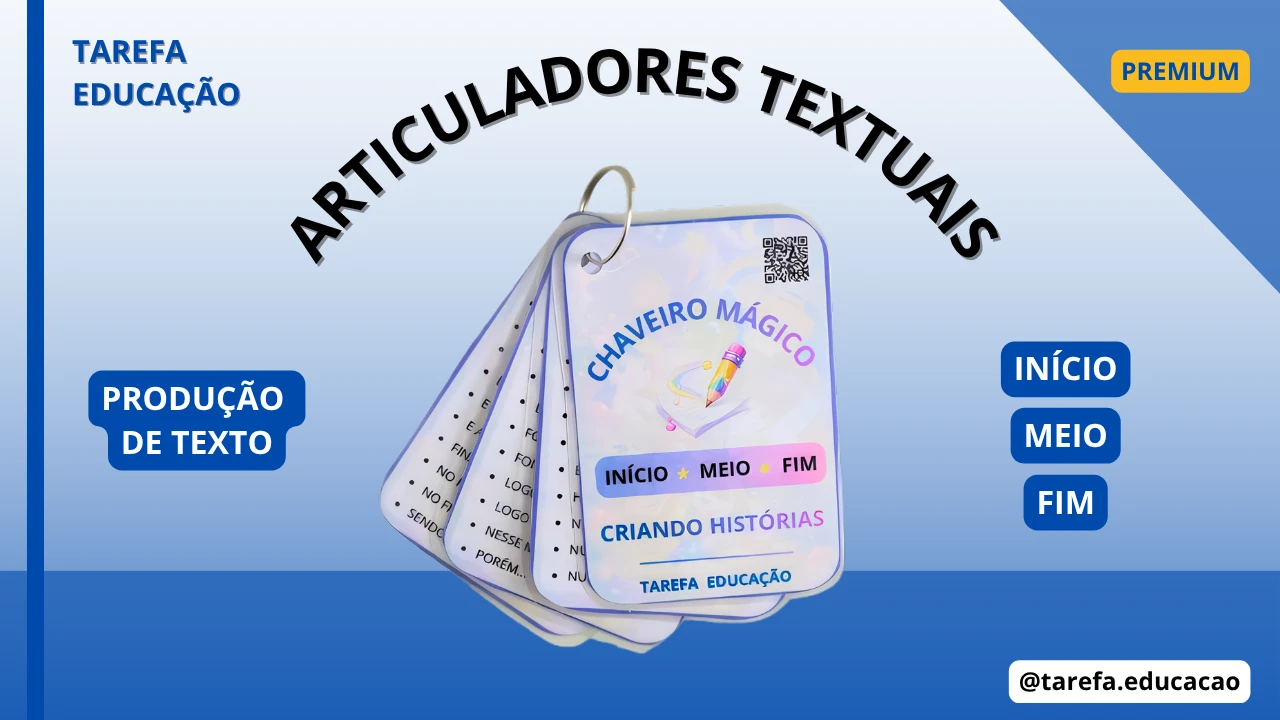 Capa do post Chaveiro mágico - Articuladores textuais