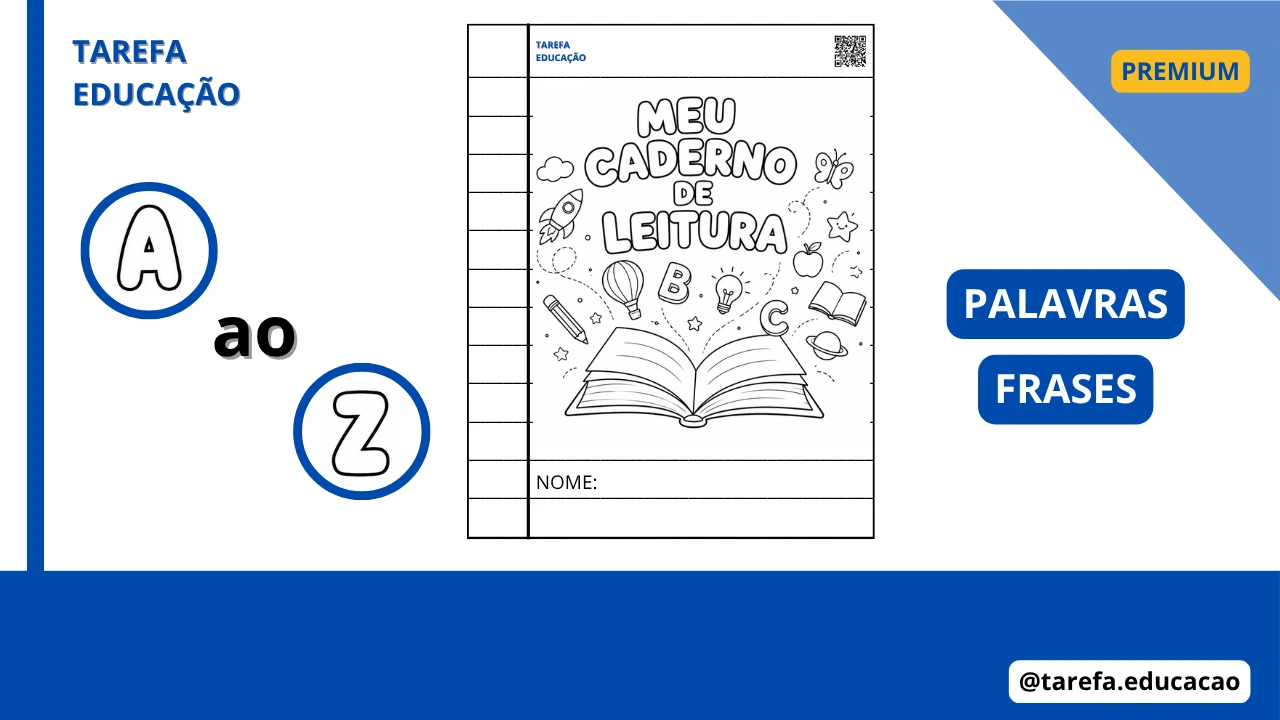 Caderno de leitura (Palavras e frases ) - Sílabas simples