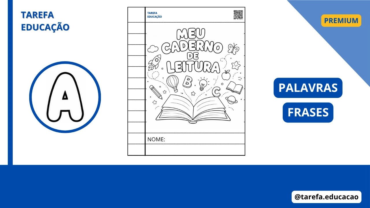 Capa do post Caderno de leitura - Letra A