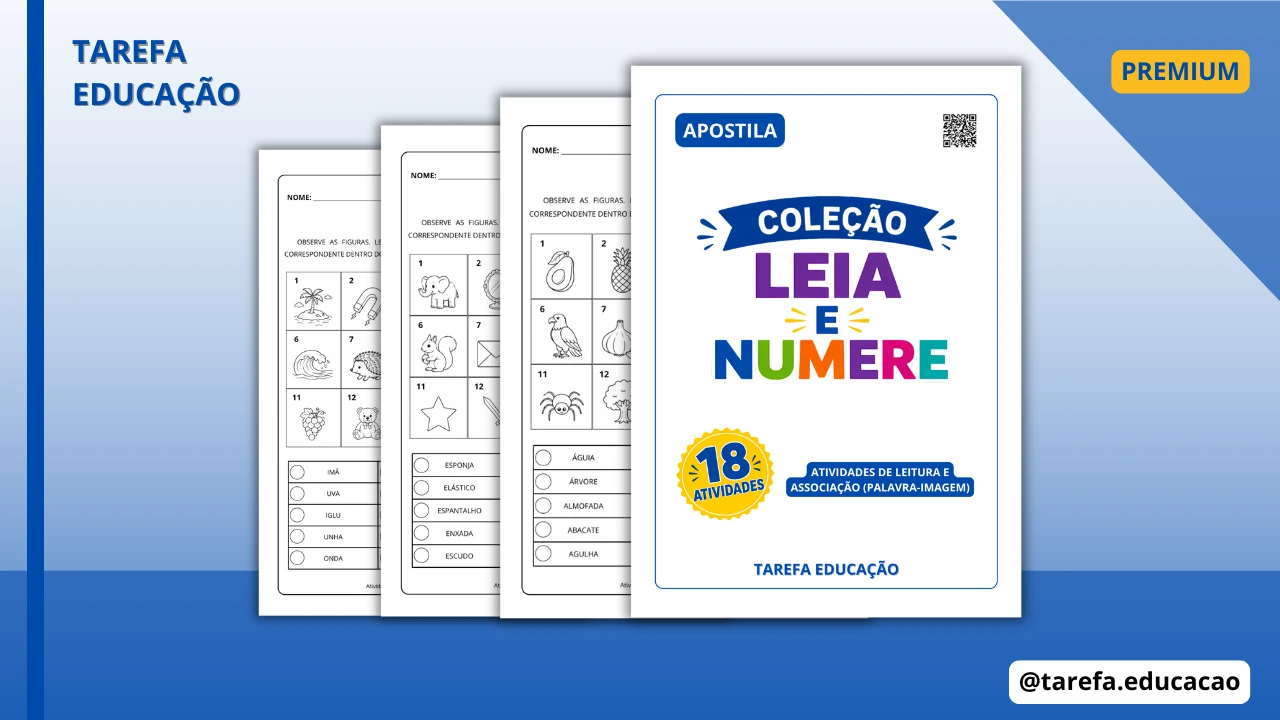 Capa do post Apostila de leitura - Coleção leia e numere