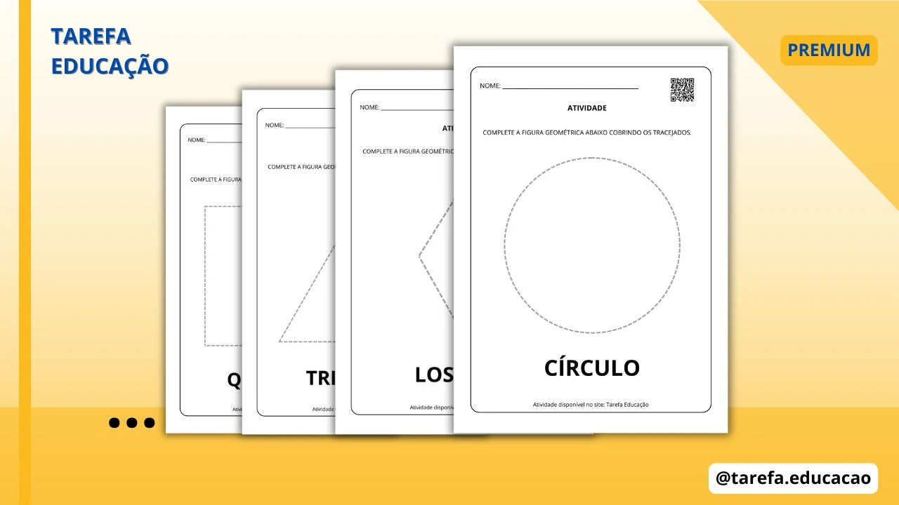 Capa do post Aprendendo formas geométricas: tracejando e descobrindo!