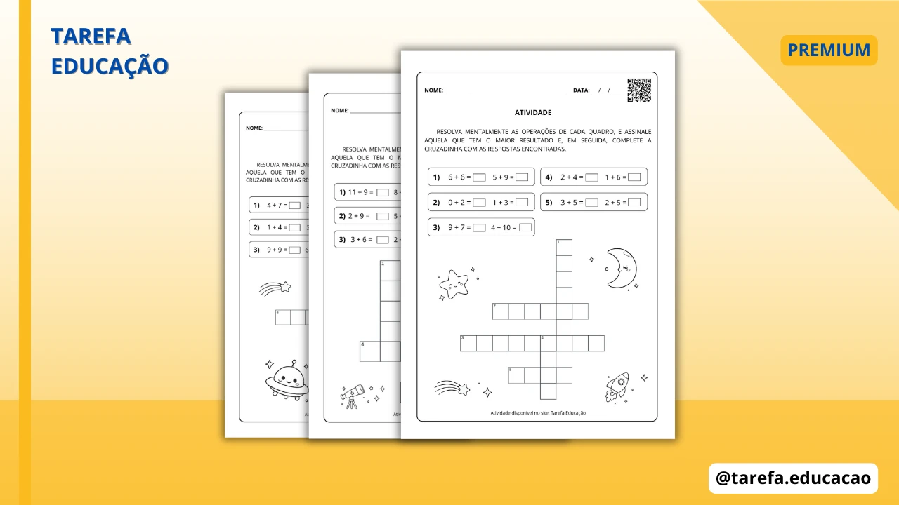 Capa do post Atividade - Compare as adições