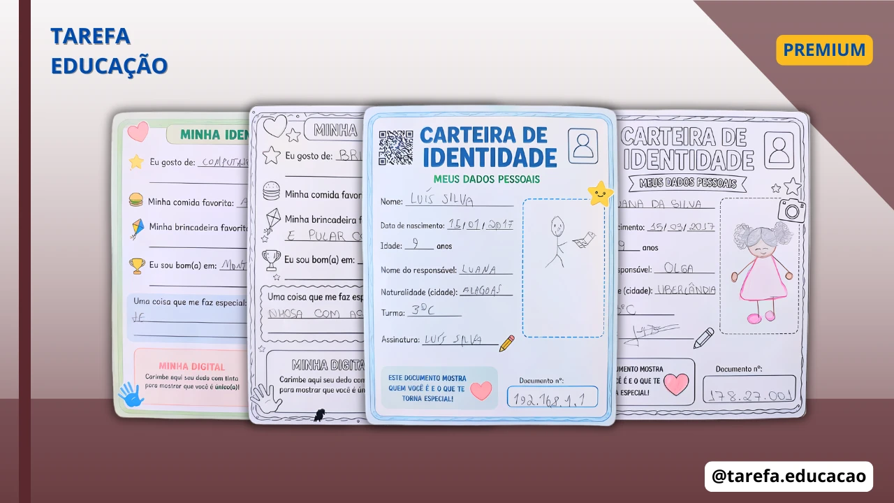 Capa do post Atividade - Carteira de identidade