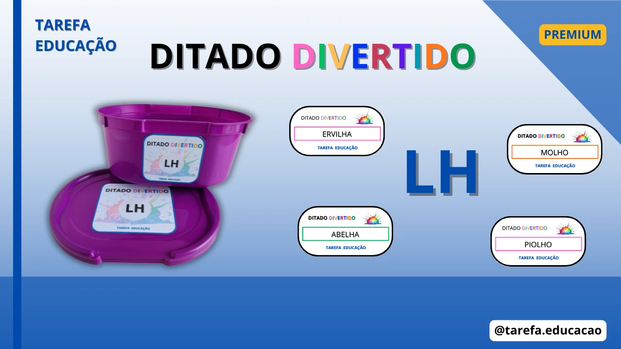 Capa do post Ditado divertido LH