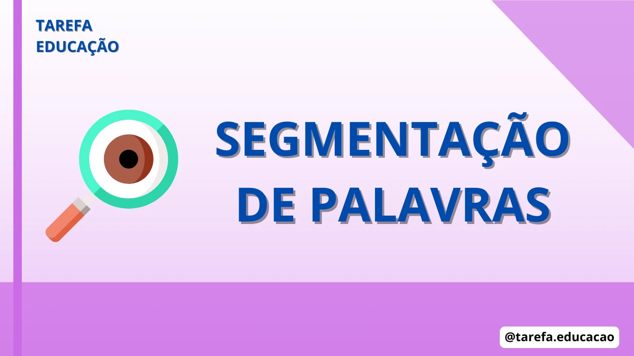 Segmentação de palavras