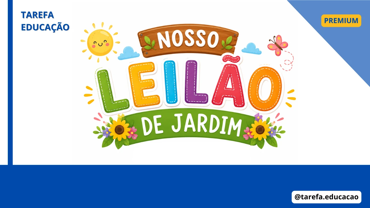 Nosso leilão de jardim