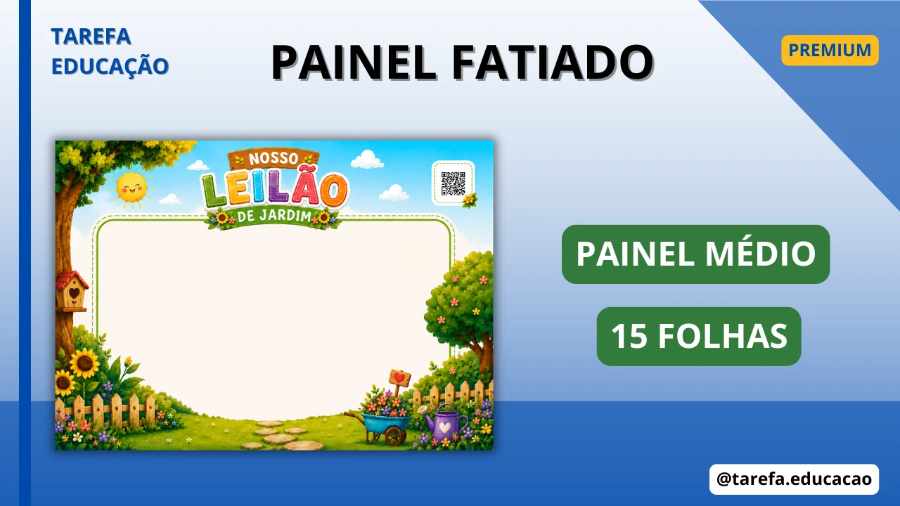 Capa do post Painel - Nosso leilão de jardim (Médio)