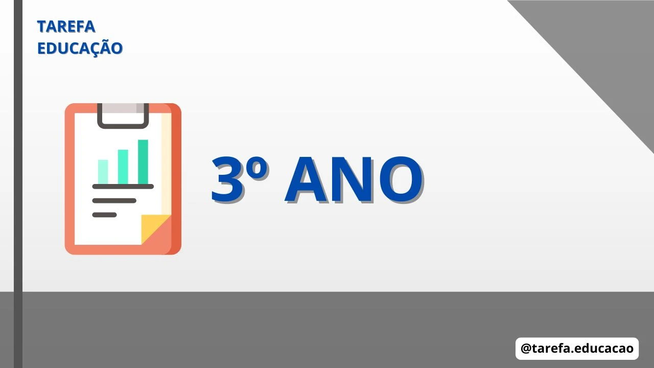 Capa do post: Língua Portuguesa - 3º ano