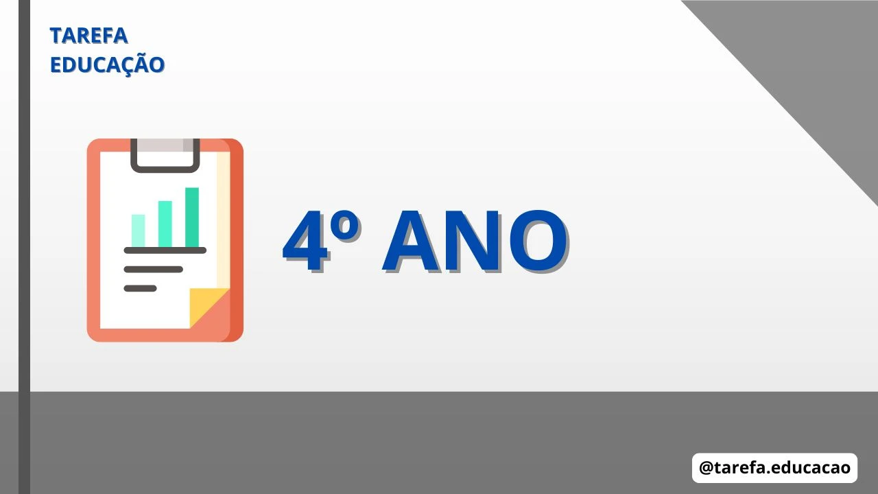 Capa do post Língua Portuguêsa - 4º ano