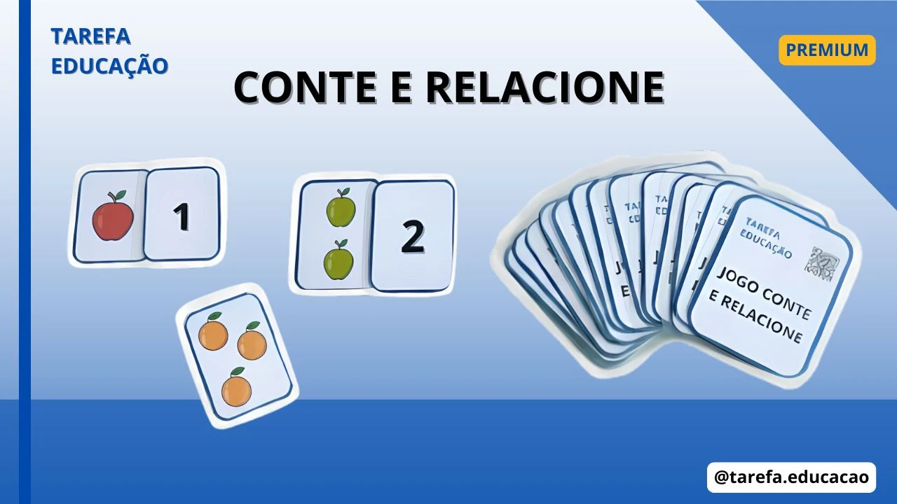 Capa do post: Jogo: conte e relacione