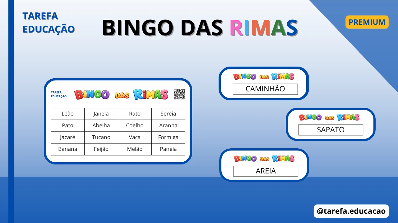 Capa do post Bingo das rimas