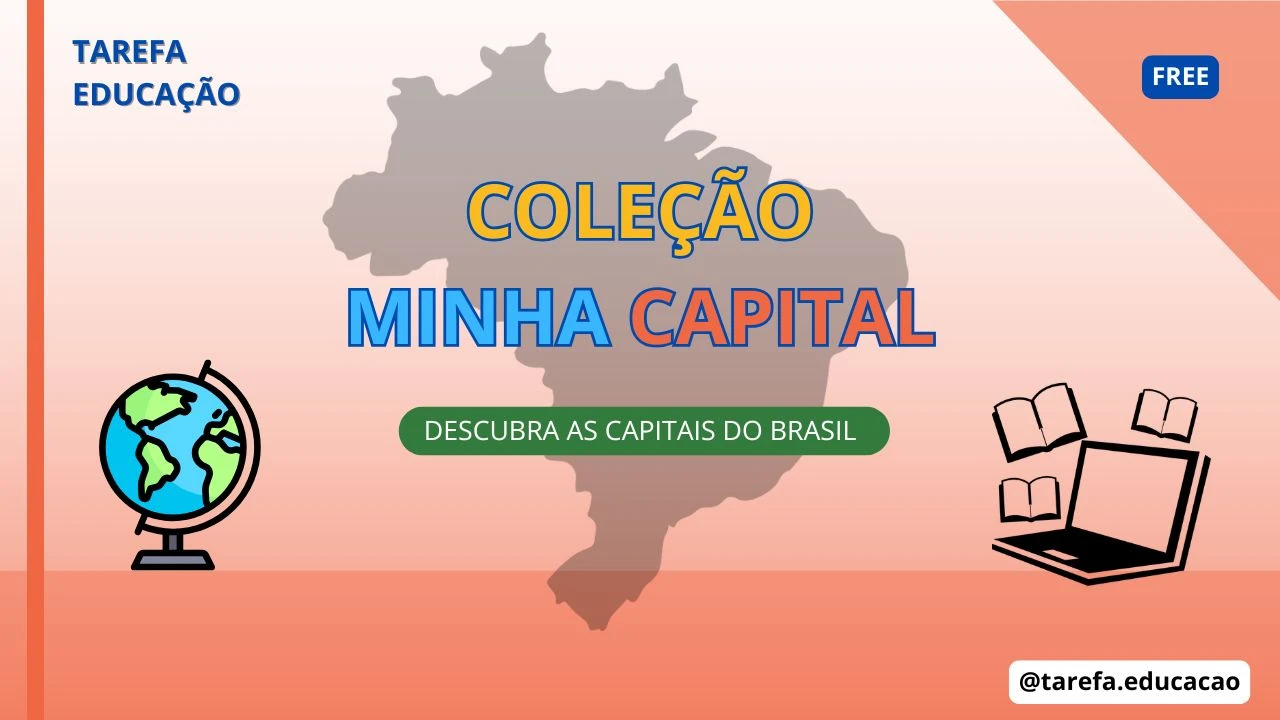 Capa do post Coleção minha capital – Material do IBGE para trabalhar as capitais do Brasil