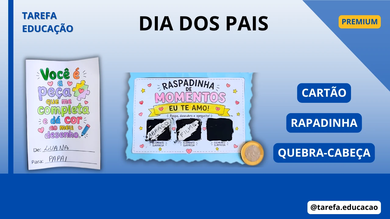 Capa do post Dia dos Pais - Lembrancinhas criativas para imprimir
